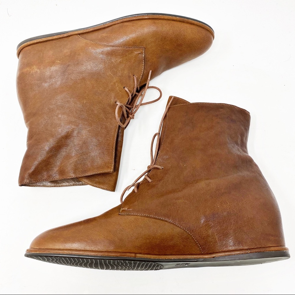 Stuart Weitzman Lace Up Booties - Picture 1 of 6